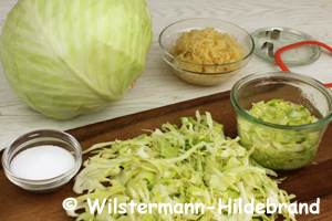 Später Weisskohl eignet sich für die Zubereitung von Sauerkraut